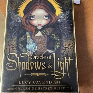 Oracle of Shadows & light guide book & 54 tarot